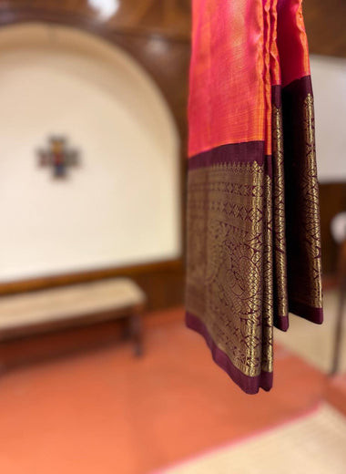 Plain Kanjivaram Silk Sarees