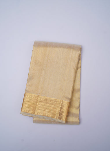 Kandasami Kanchi Pattu Tissue Dhoti Set Of 2  KWS-D03
